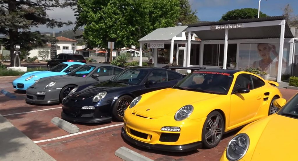  Californian Car Owners Hold Impromptu Malibu Car Show Despite Lockdown