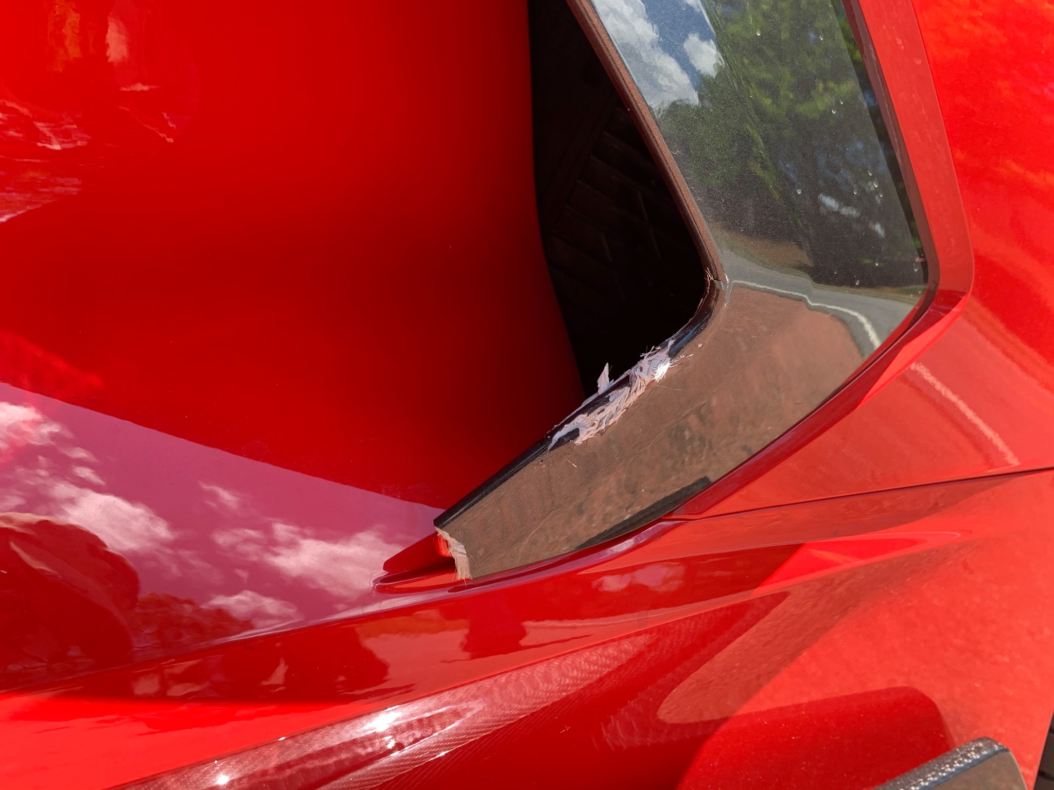 Motorcyclist Clips 2020 Corvette C8, Data Recorder Proves Who Was At Fault