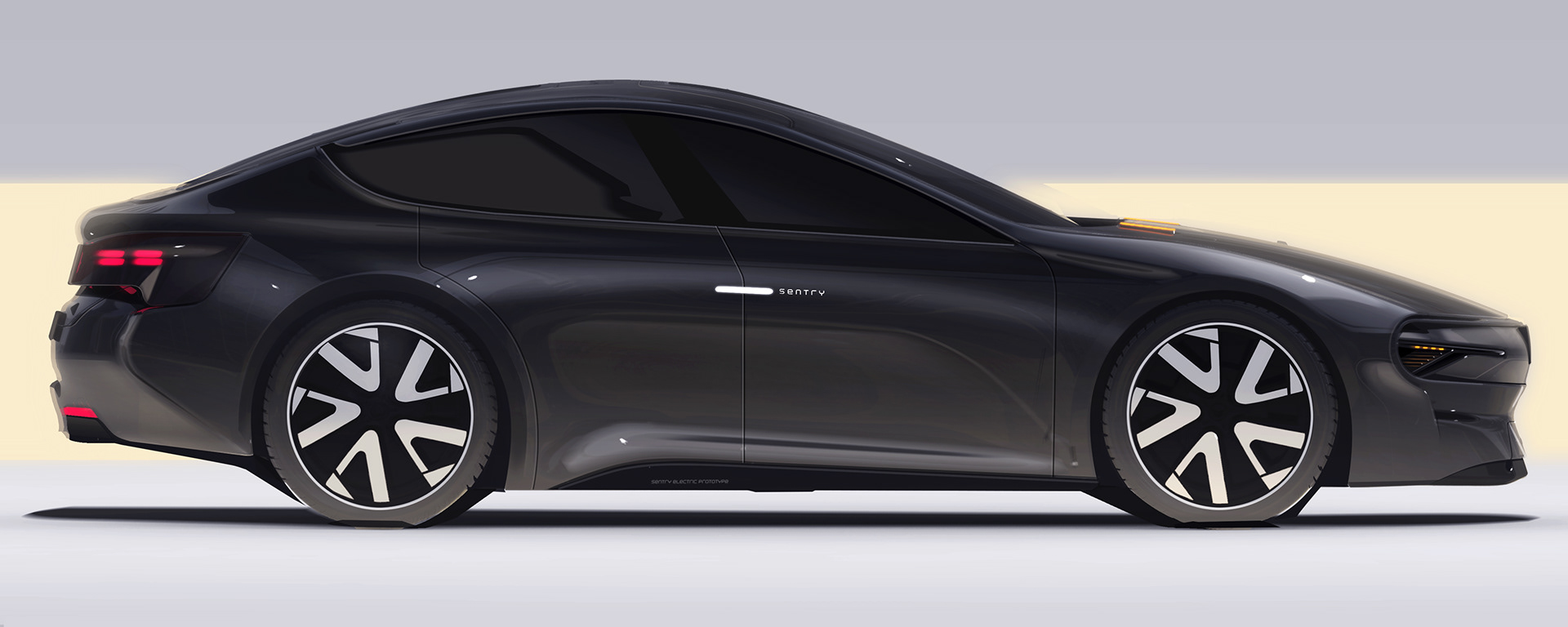 Think Of The Dacia Sentry Design Study As The Poor Man’s Porsche Taycan