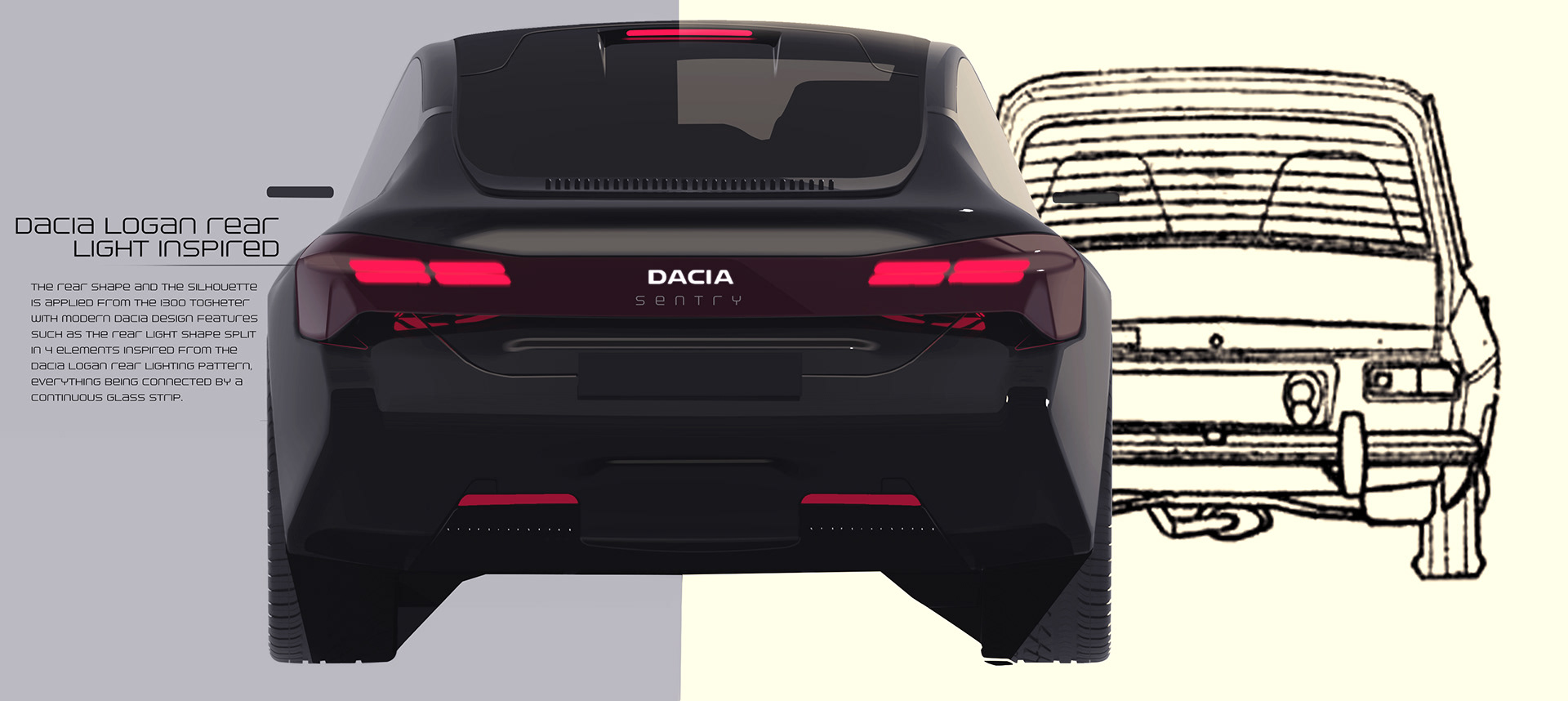 Think Of The Dacia Sentry Design Study As The Poor Man’s Porsche Taycan
