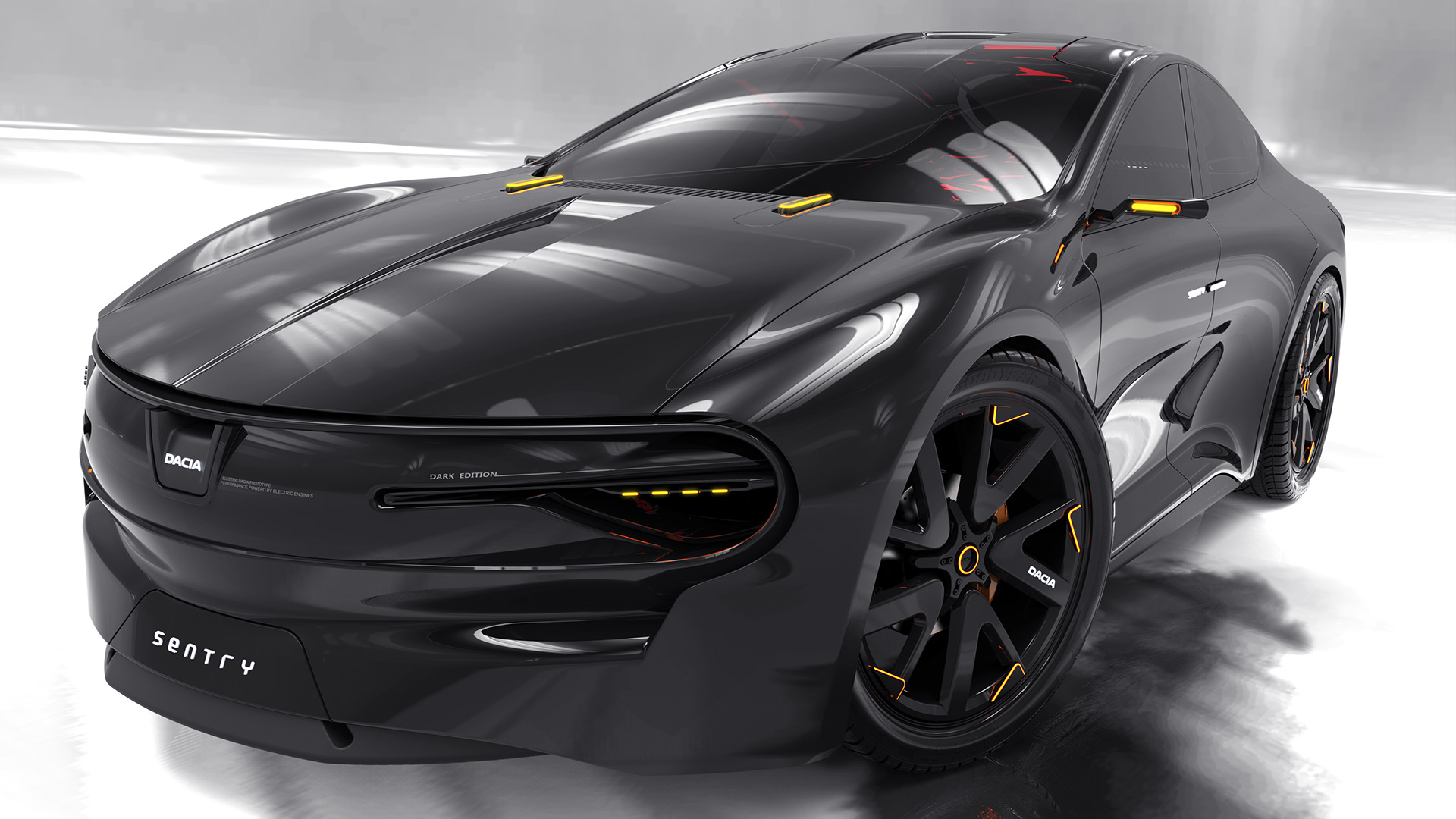 Think Of The Dacia Sentry Design Study As The Poor Man’s Porsche Taycan