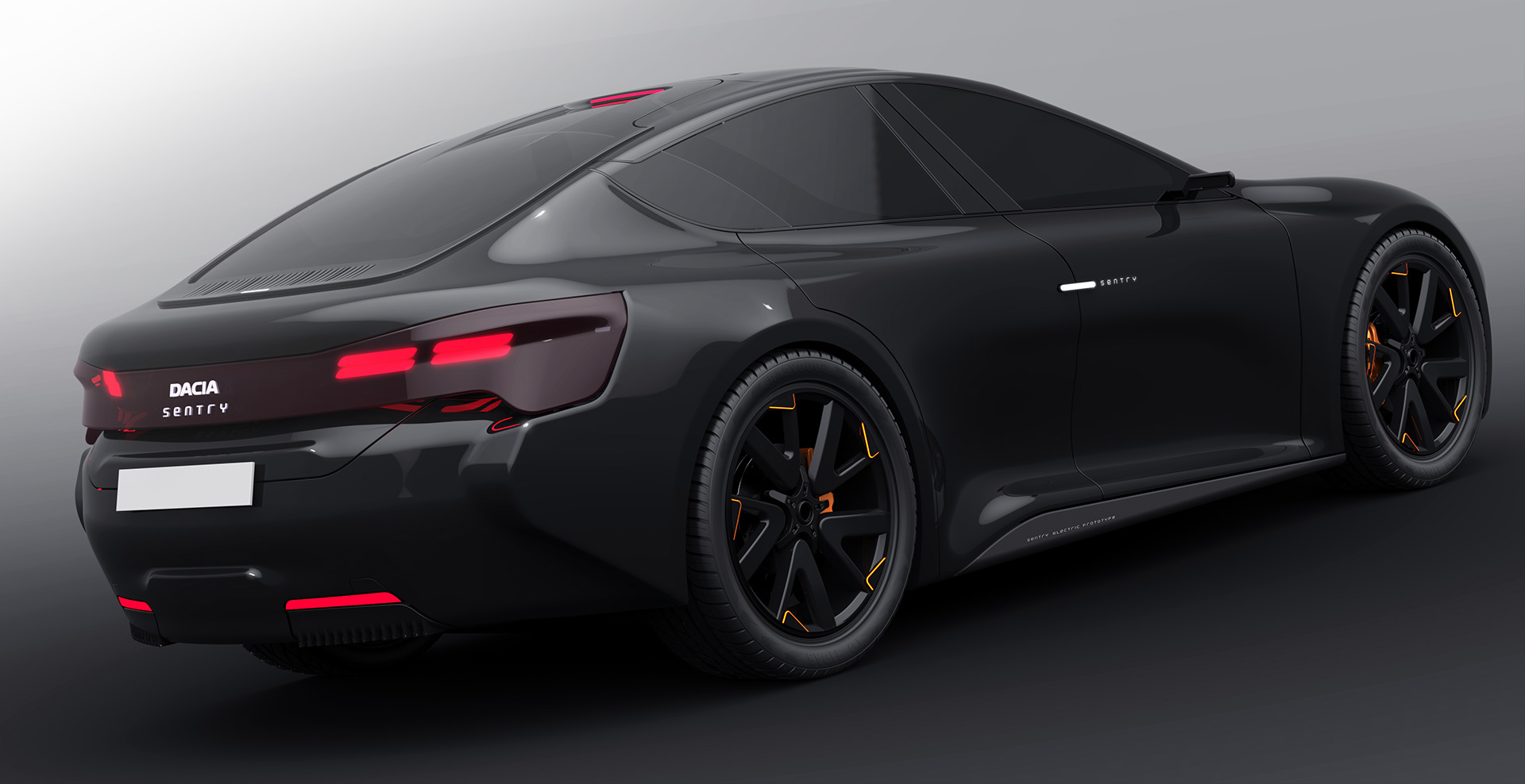 Think Of The Dacia Sentry Design Study As The Poor Man’s Porsche Taycan