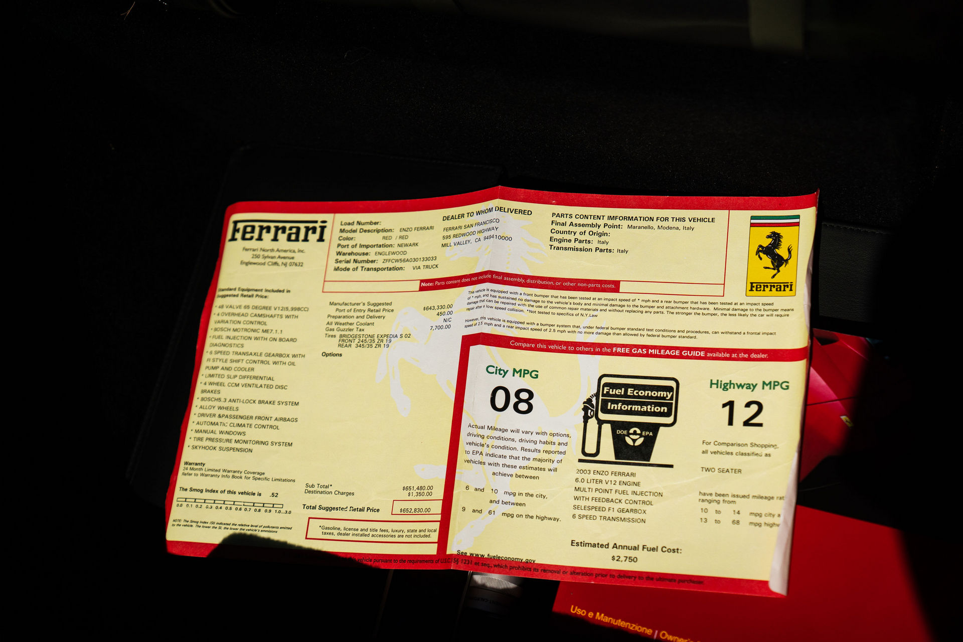 Could This Immaculate Ferrari Enzo Fetch Nearly $3 Million?