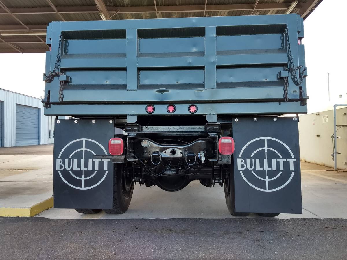Genius Or Trash? There’s A ‘Bullitt Mustang’ Ford F700 Dump Truck For Sale