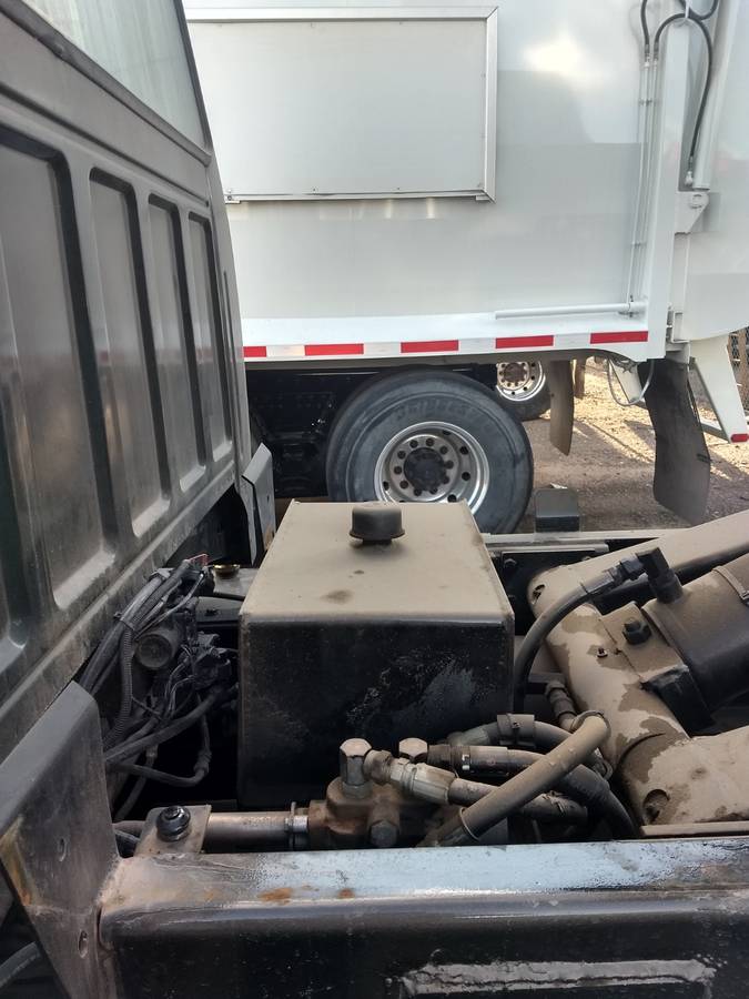 Genius Or Trash? There’s A ‘Bullitt Mustang’ Ford F700 Dump Truck For Sale