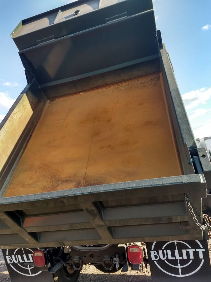 Genius Or Trash? There’s A ‘Bullitt Mustang’ Ford F700 Dump Truck For Sale