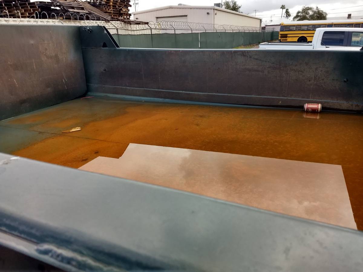 Genius Or Trash? There’s A ‘Bullitt Mustang’ Ford F700 Dump Truck For Sale