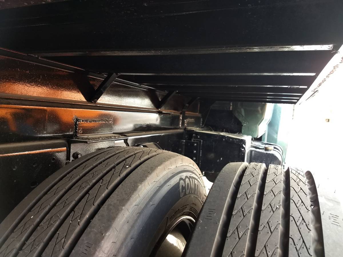 Genius Or Trash? There’s A ‘Bullitt Mustang’ Ford F700 Dump Truck For Sale