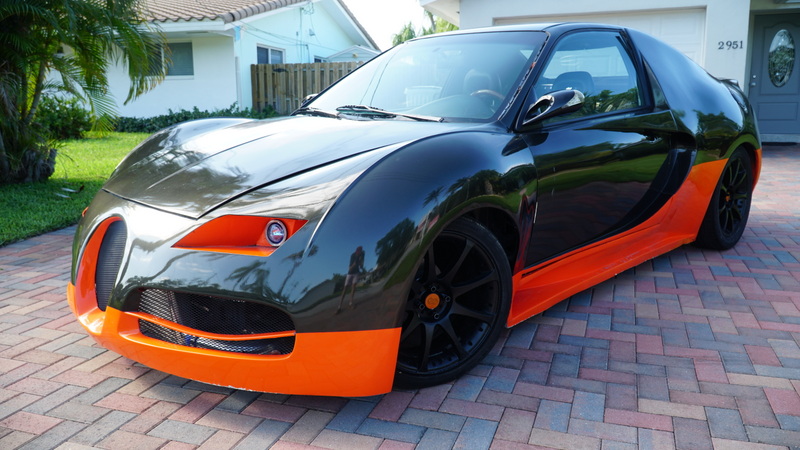 Meet The Civic Gatti, A Honda Cosplaying As A Bugatti Veyron
