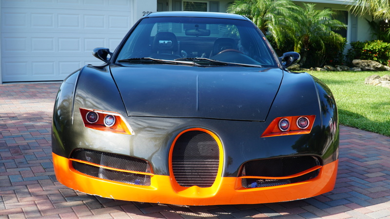 Meet The Civic Gatti, A Honda Cosplaying As A Bugatti Veyron
