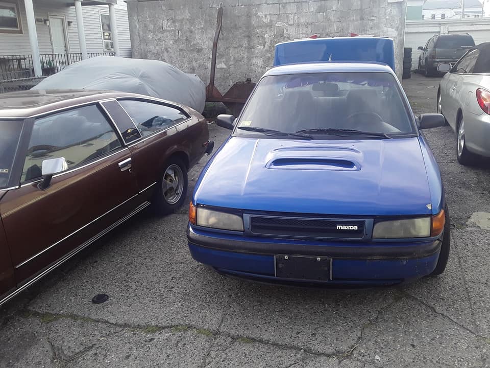 Miniaturized Two-Door Mazda Protege Is Real And For Sale In The States