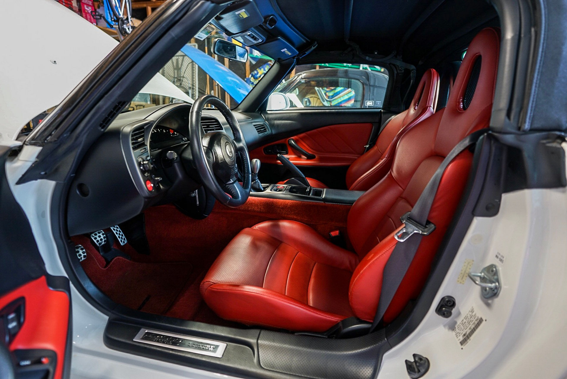 ‘Snowflake’ Is A Much Sought After White On Red Honda S2000 With 21k Miles