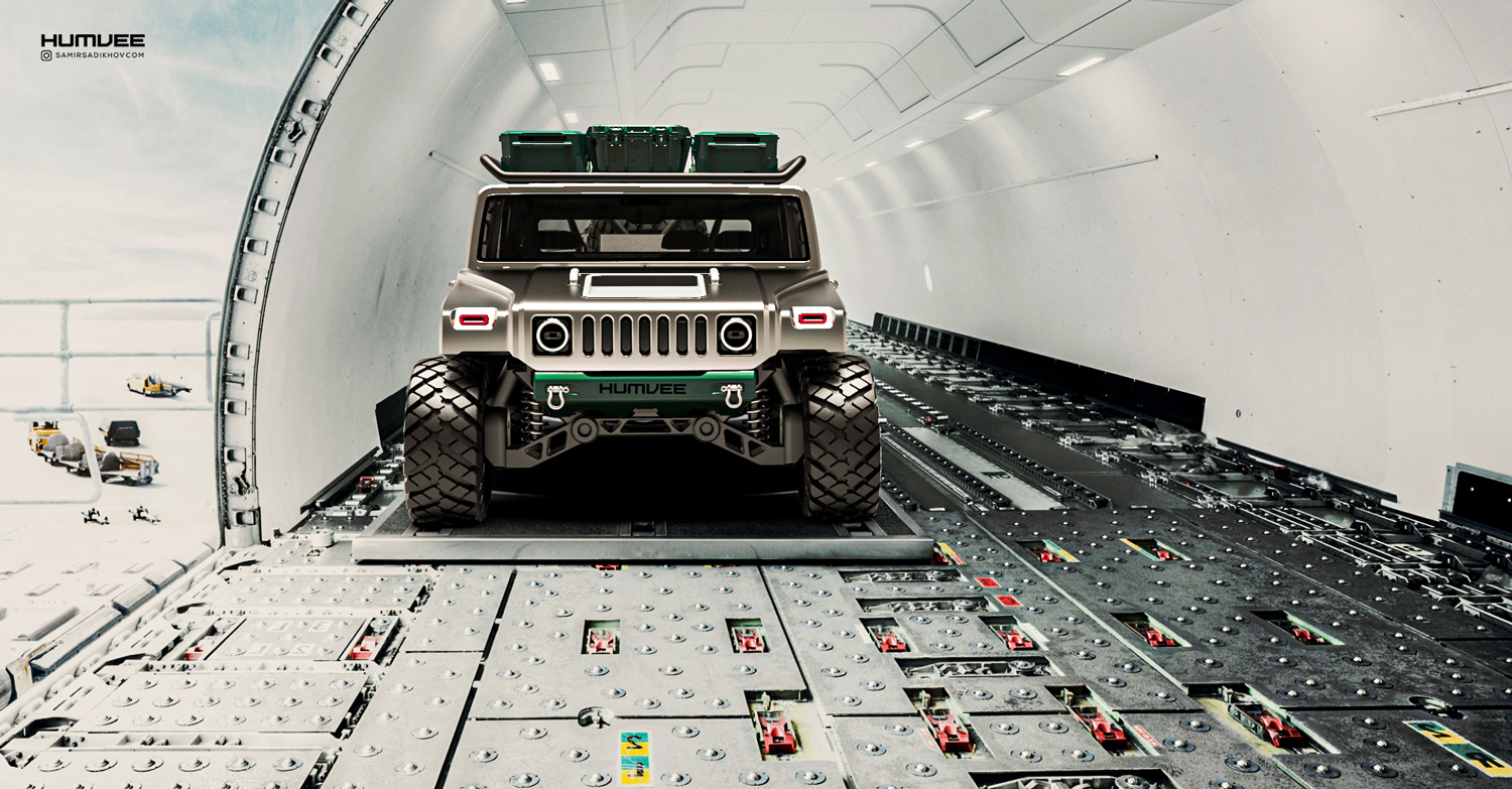 What Would A Modern 2025 Hummer H1 Look Like? Pro Car Designer Answers