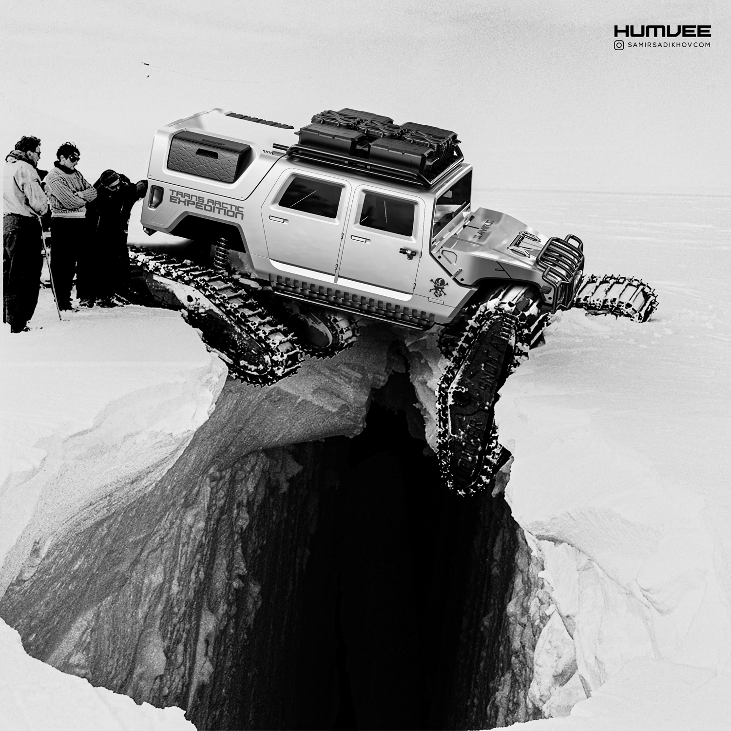 What Would A Modern 2025 Hummer H1 Look Like? Pro Car Designer Answers