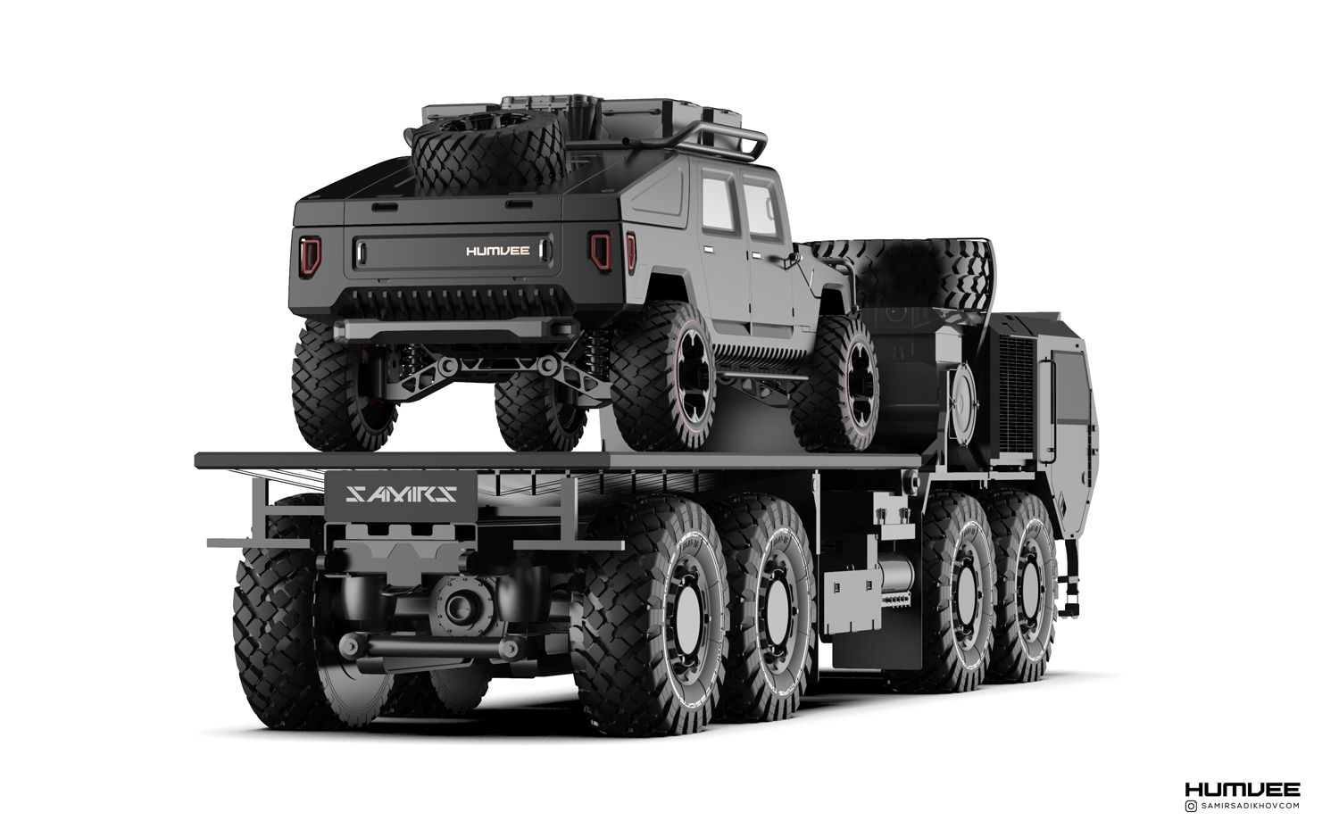 What Would A Modern 2025 Hummer H1 Look Like? Pro Car Designer Answers