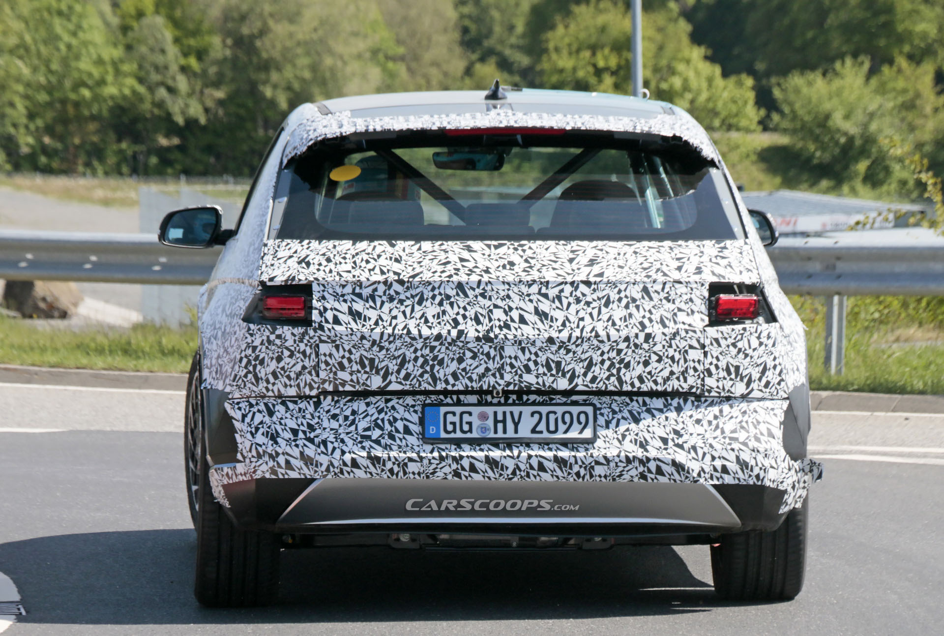 New Spy Photos Of The 2021 Hyundai 45 Retro Electric Compact Crossover