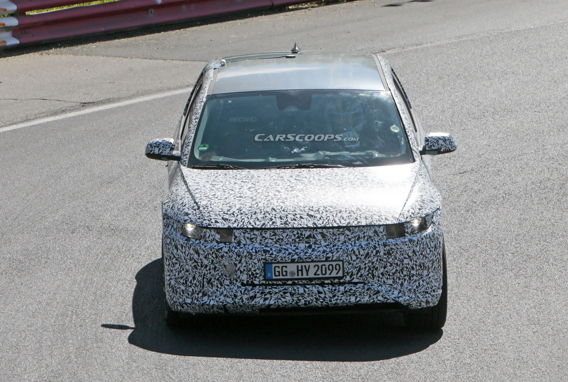 New Spy Photos Of The 2021 Hyundai 45 Retro Electric Compact Crossover