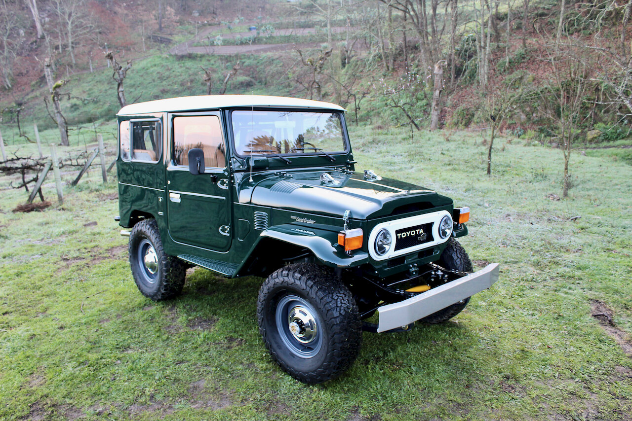 Beautifully Restored Toyota Land Cruiser FJ40 Is The Ultimate Rugged Off-Roader