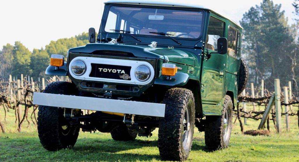  Beautifully Restored Toyota Land Cruiser FJ40 Is The Ultimate Rugged Off-Roader