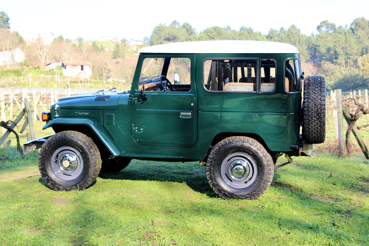 Beautifully Restored Toyota Land Cruiser FJ40 Is The Ultimate Rugged Off-Roader
