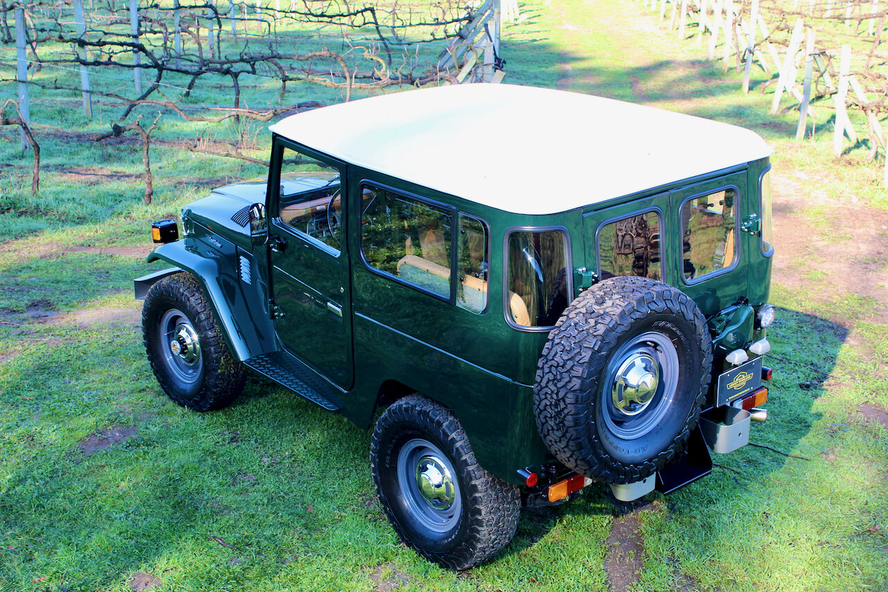 Beautifully Restored Toyota Land Cruiser FJ40 Is The Ultimate Rugged Off-Roader