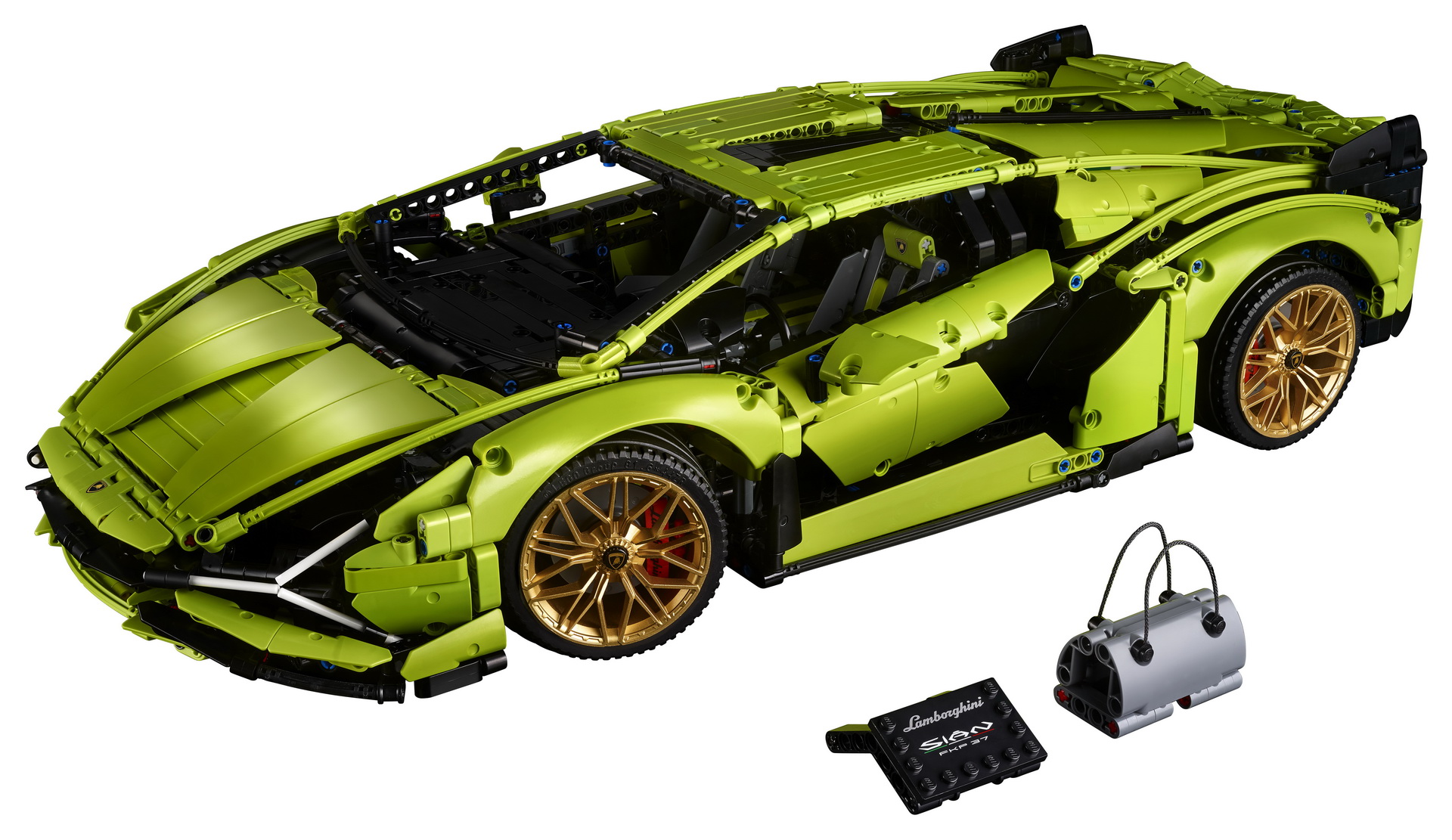 LEGO Technic Lamborghini Sian FKP 37 Is A 3,696 (Master)Piece 1:8 Scale Model