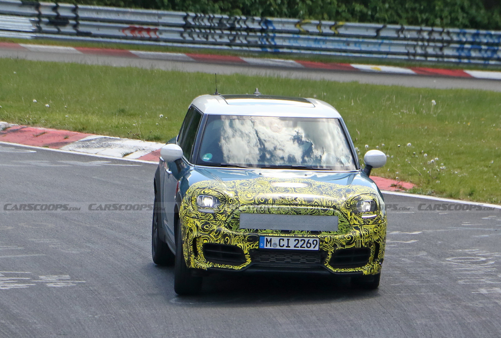 2021 MINI Countryman Shows Familiar Looking Skin And New Digital Instrument Cluster