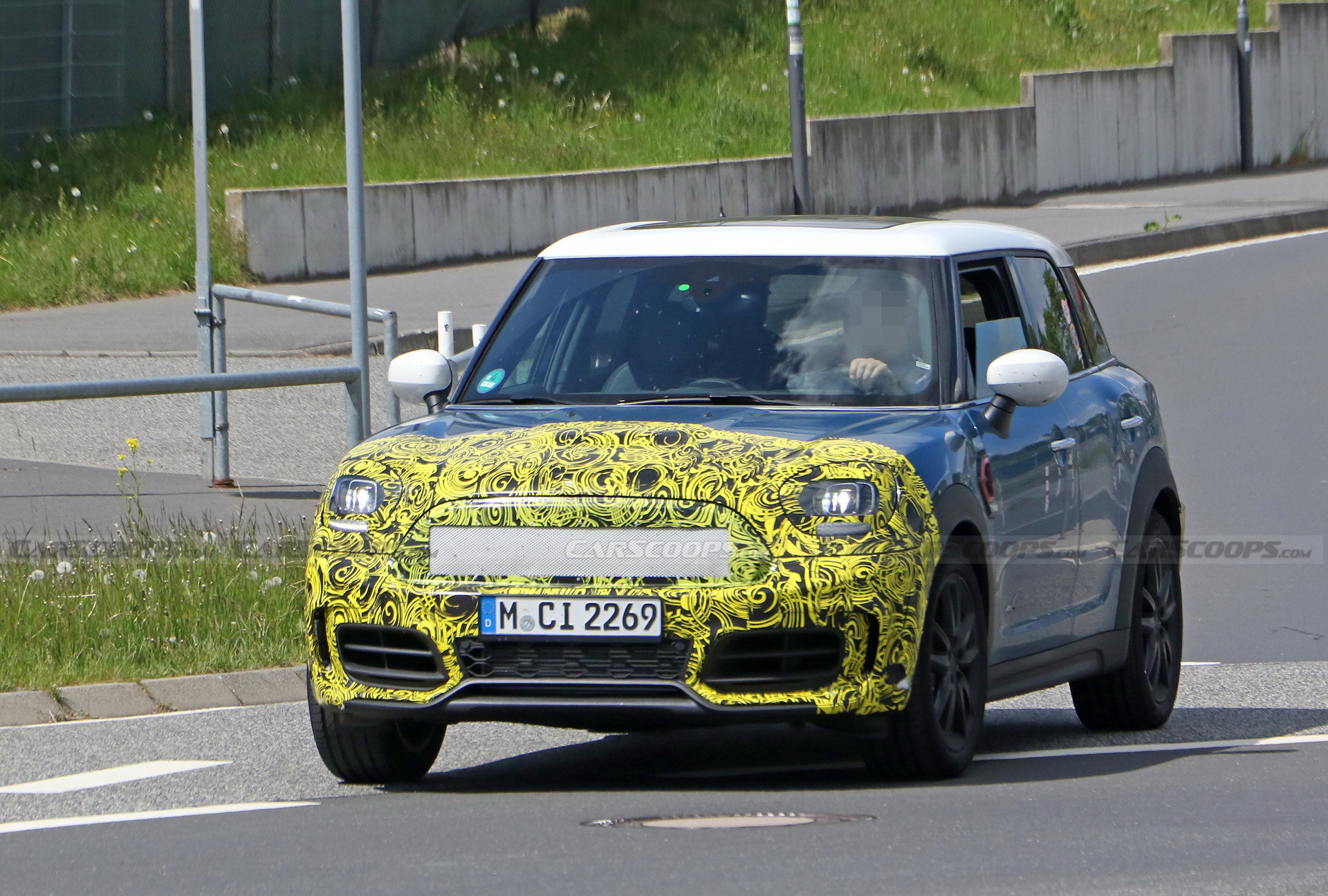 2021 MINI Countryman Shows Familiar Looking Skin And New Digital Instrument Cluster