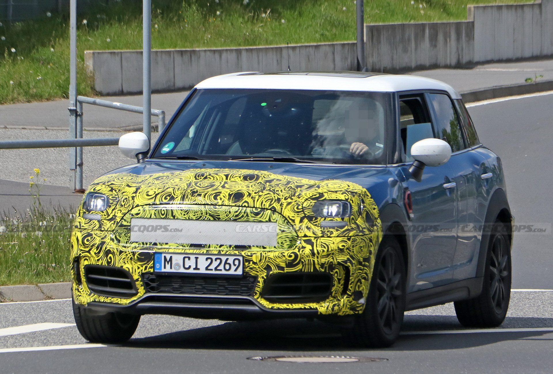 2021 MINI Countryman Shows Familiar Looking Skin And New Digital Instrument Cluster
