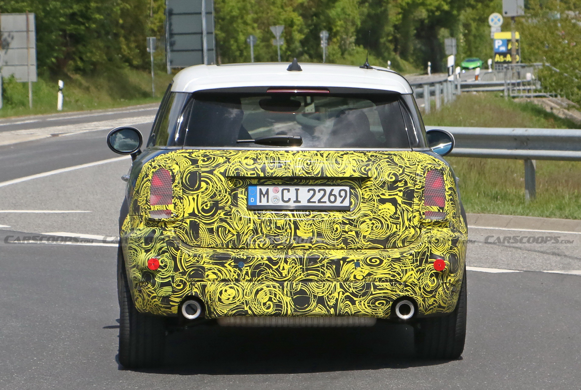 2021 MINI Countryman Shows Familiar Looking Skin And New Digital Instrument Cluster