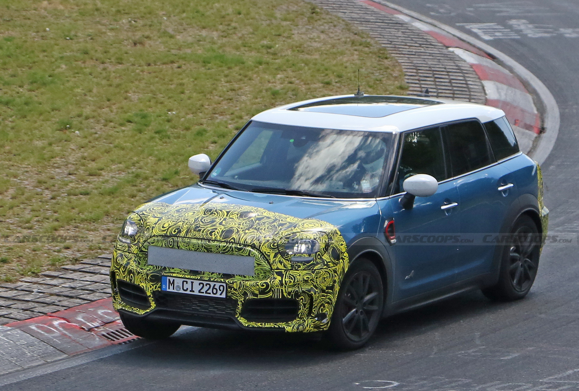2021 MINI Countryman Shows Familiar Looking Skin And New Digital Instrument Cluster