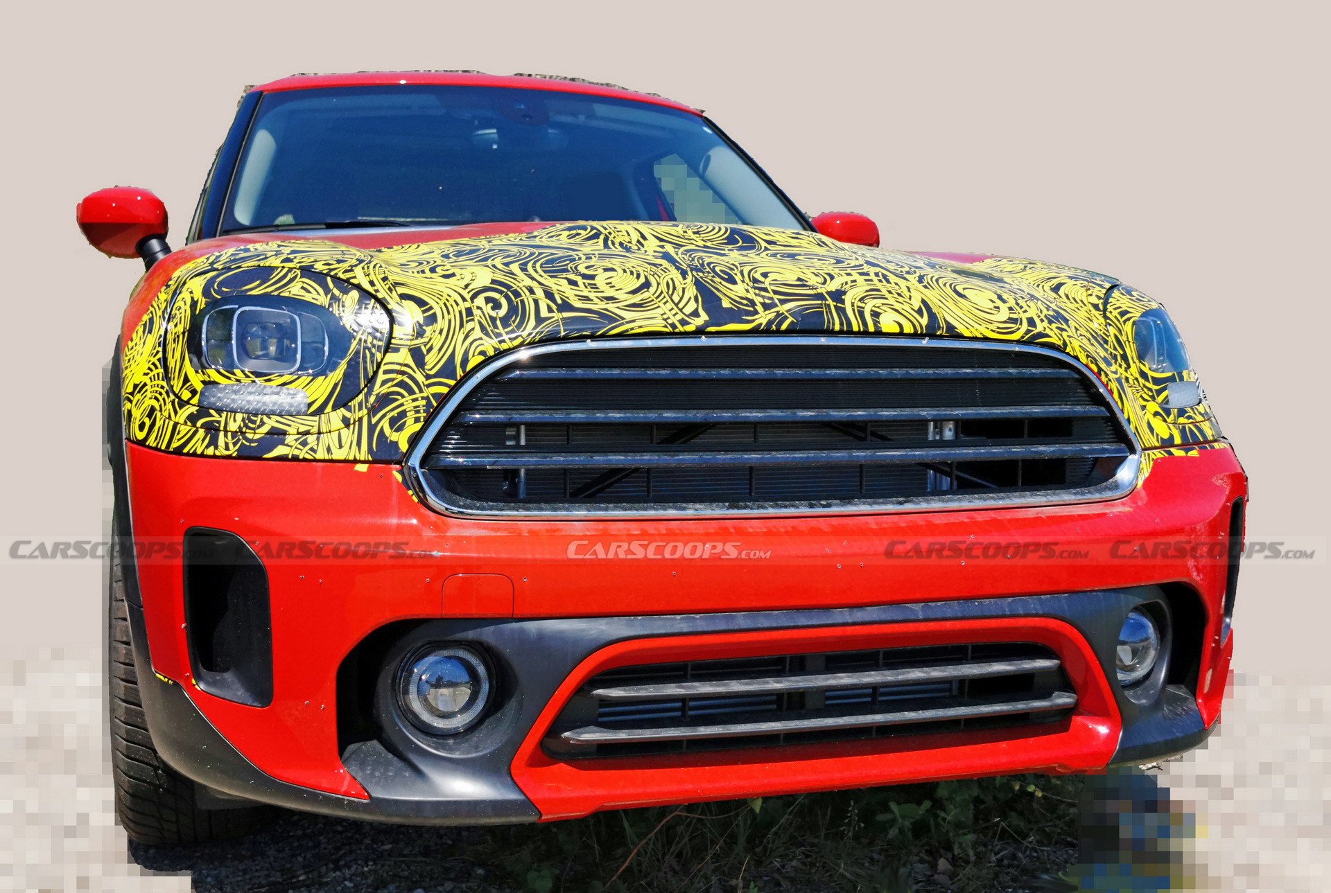 2021 MINI Countryman Shows Familiar Looking Skin And New Digital Instrument Cluster