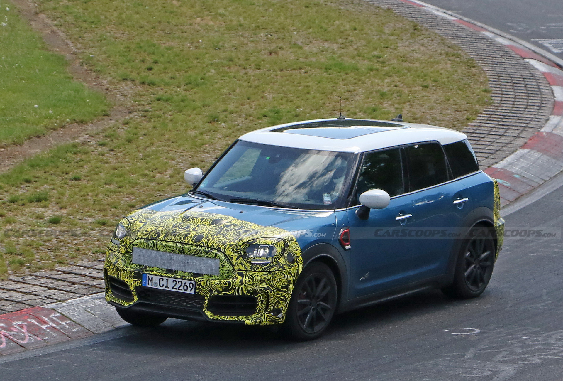 2021 MINI Countryman Shows Familiar Looking Skin And New Digital Instrument Cluster