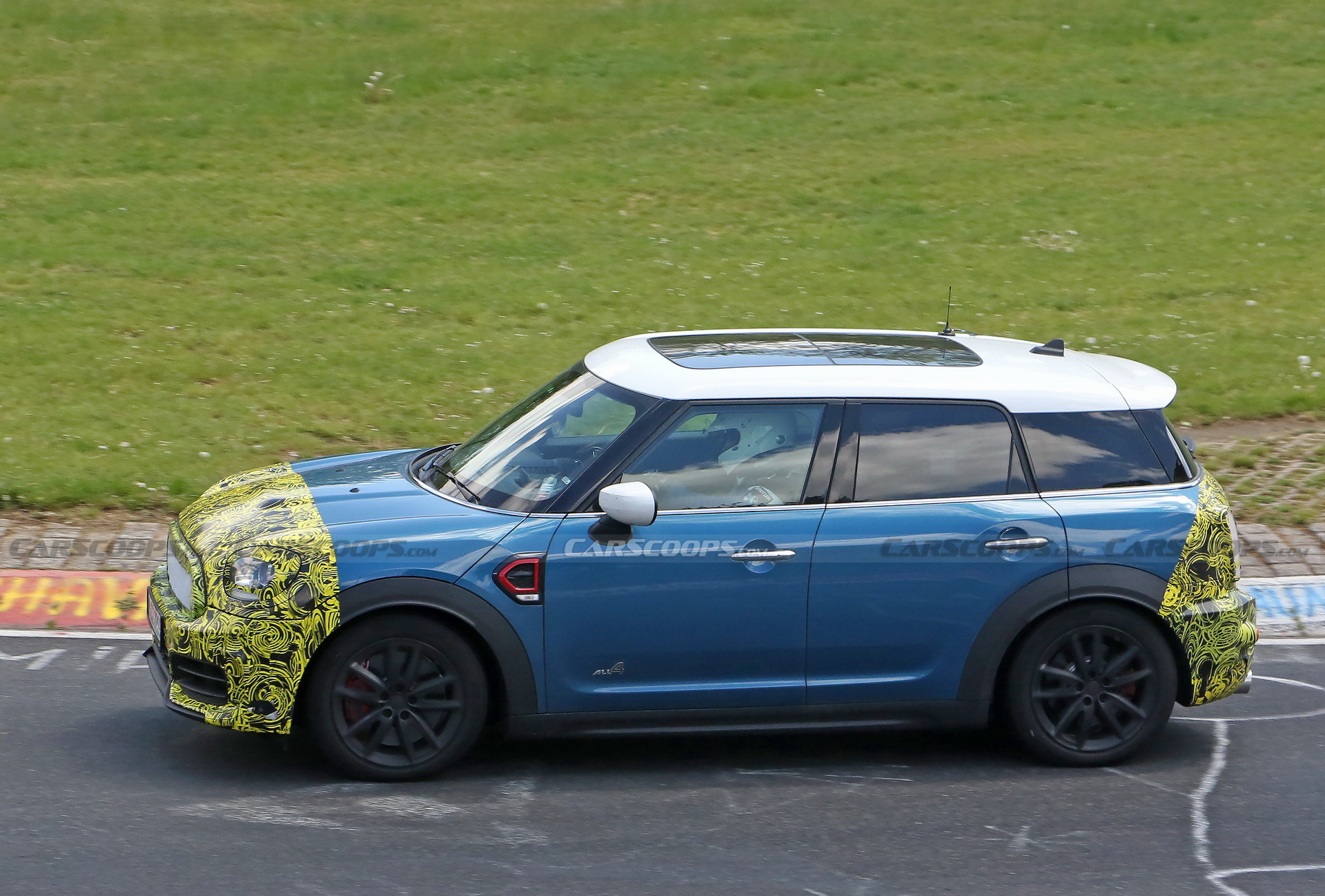 2021 MINI Countryman Shows Familiar Looking Skin And New Digital Instrument Cluster