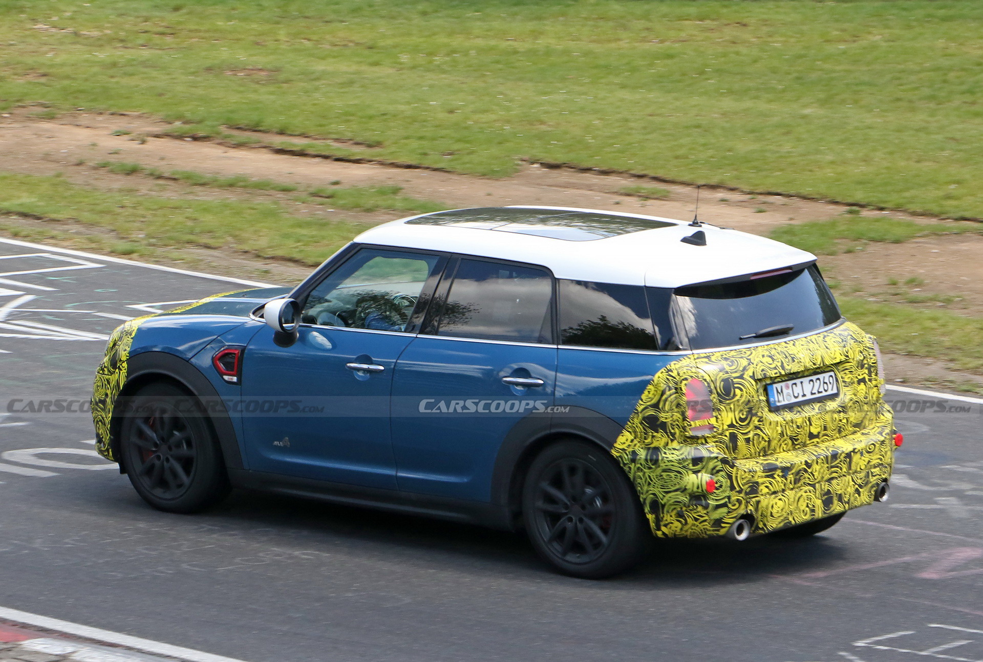 2021 MINI Countryman Shows Familiar Looking Skin And New Digital Instrument Cluster