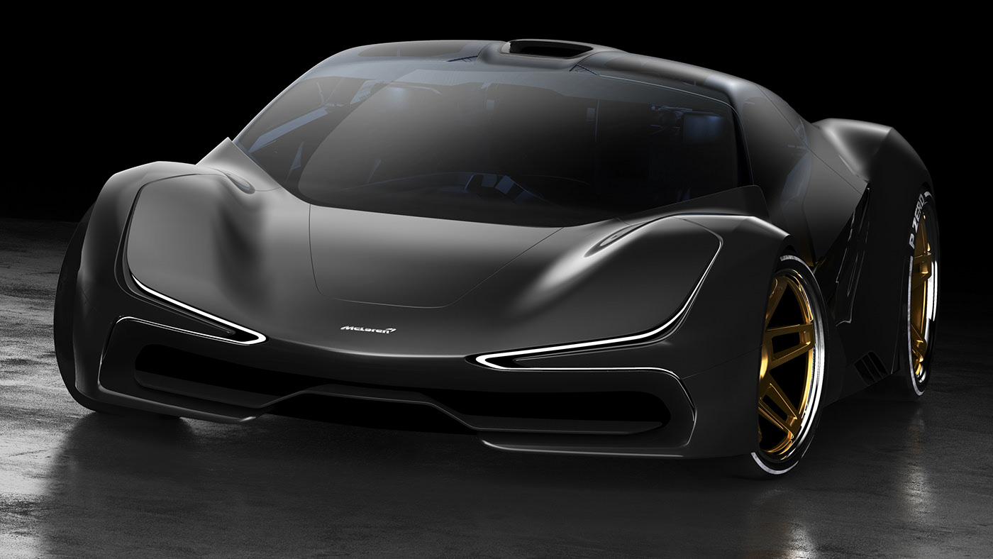 McLaren Bruce Study By Professional Car Designer Would Be The Perfect F1 Successor