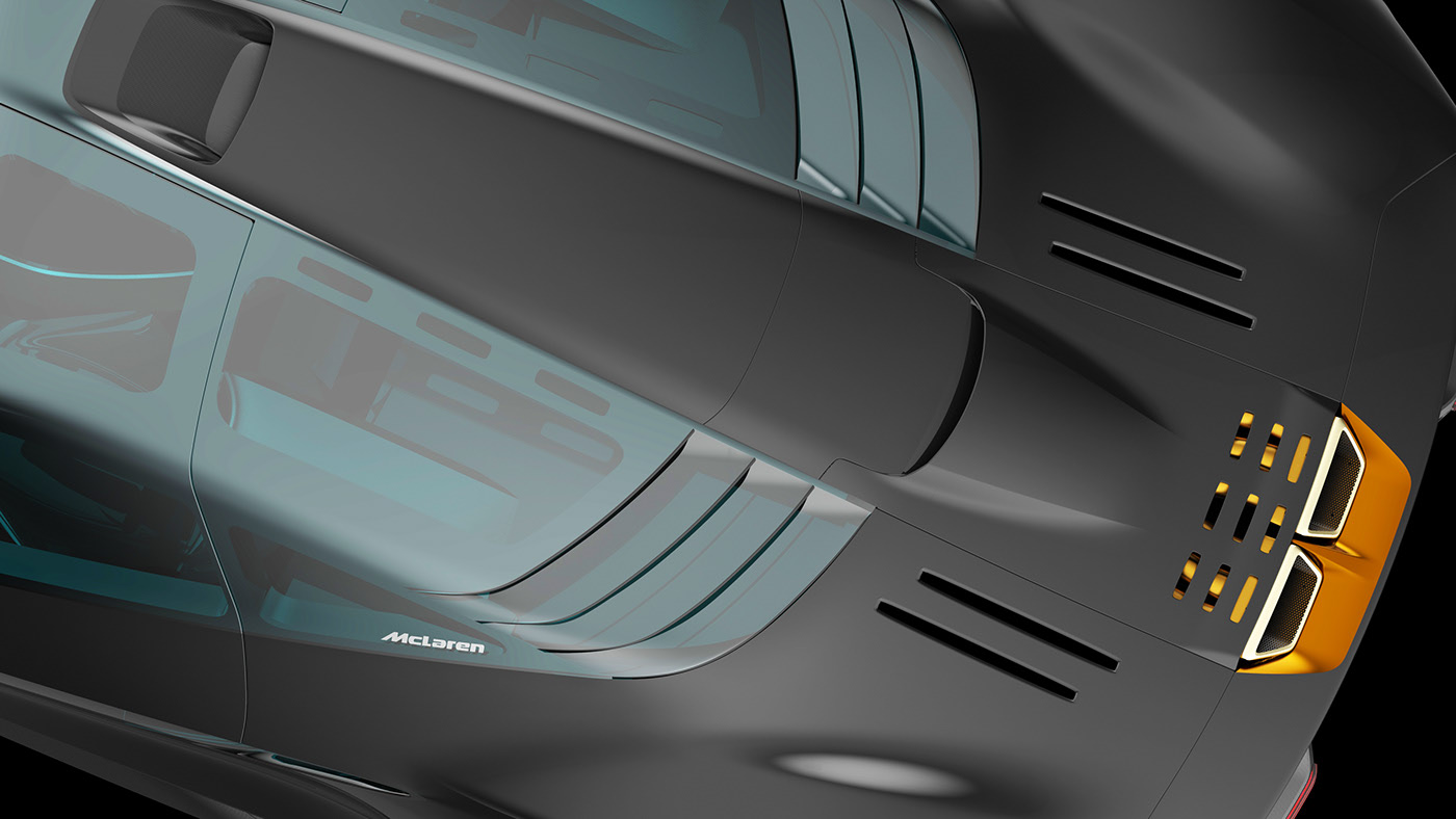 McLaren Bruce Study By Professional Car Designer Would Be The Perfect F1 Successor