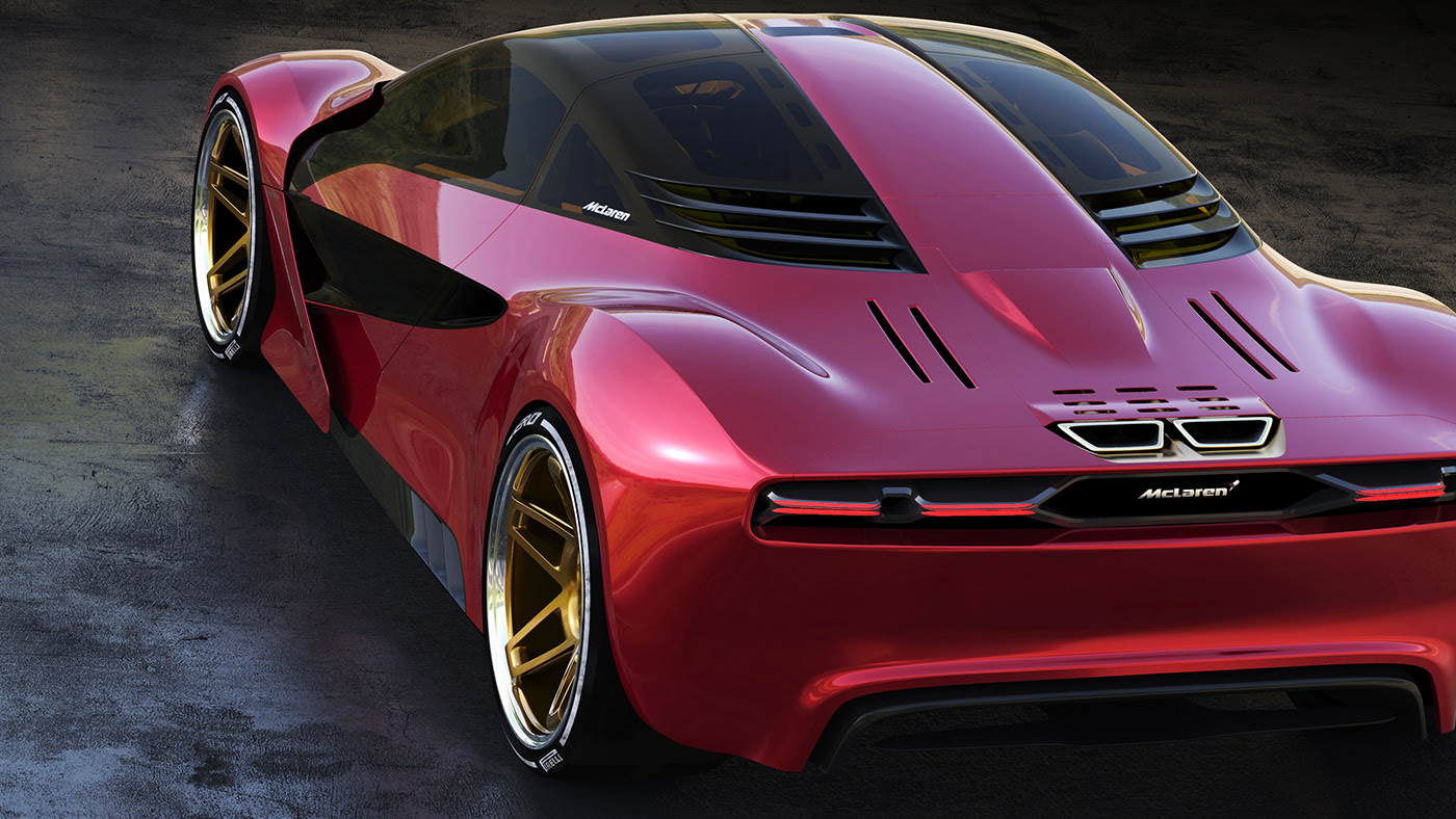 McLaren Bruce Study By Professional Car Designer Would Be The Perfect F1 Successor