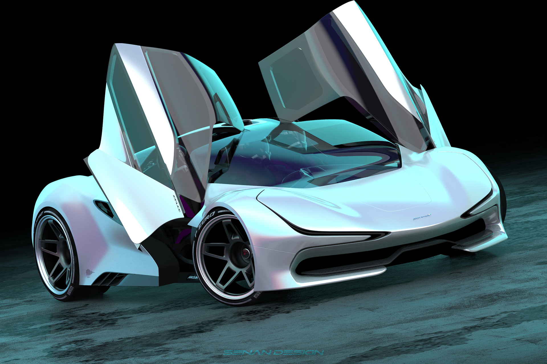 McLaren Bruce Study By Professional Car Designer Would Be The Perfect F1 Successor