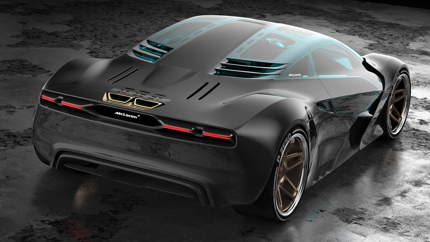 McLaren Bruce Study By Professional Car Designer Would Be The Perfect F1 Successor