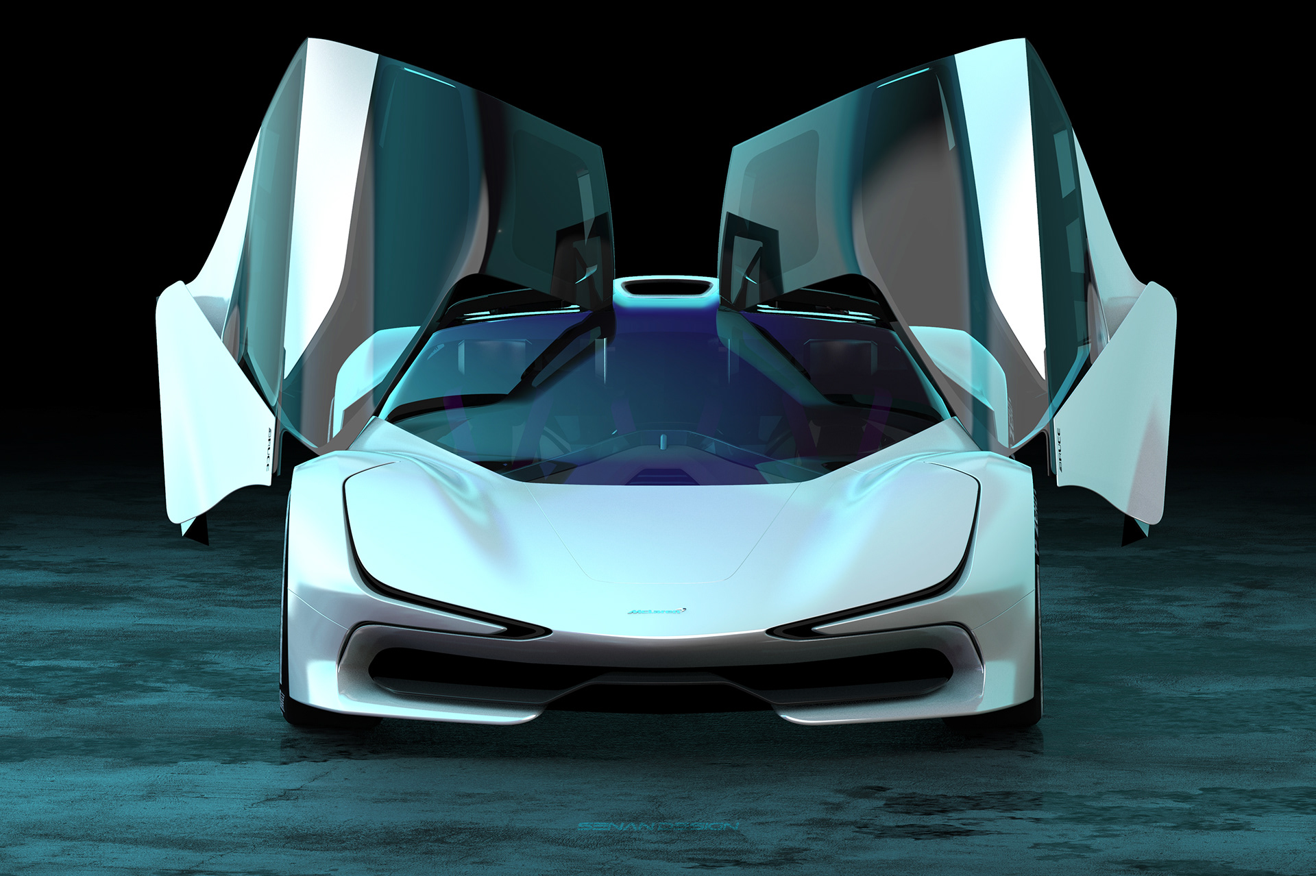 McLaren Bruce Study By Professional Car Designer Would Be The Perfect F1 Successor