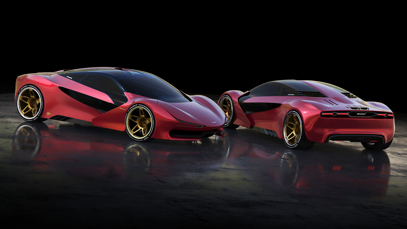 McLaren Bruce Study By Professional Car Designer Would Be The Perfect F1 Successor