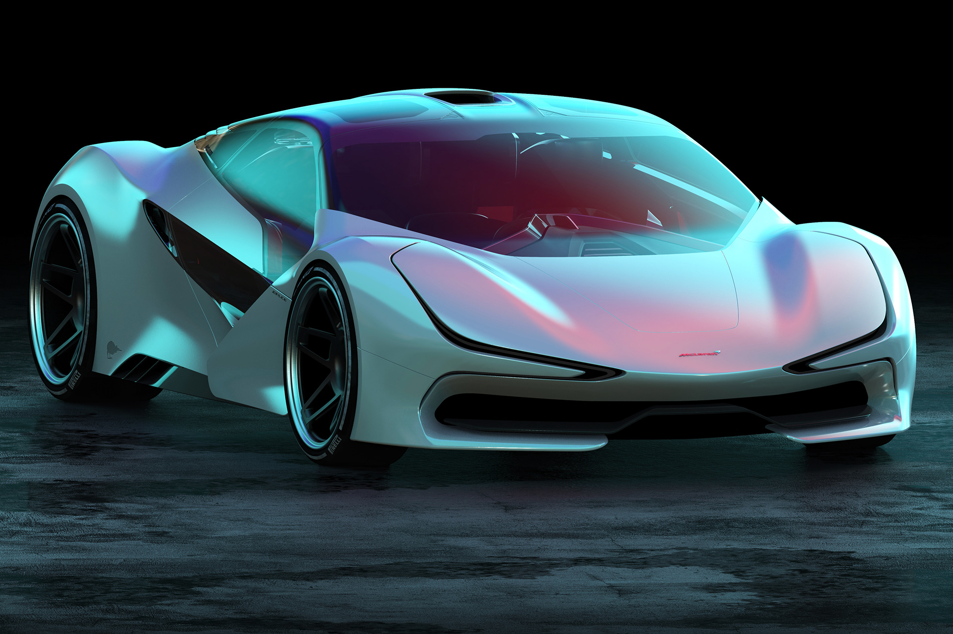 McLaren Bruce Study By Professional Car Designer Would Be The Perfect F1 Successor