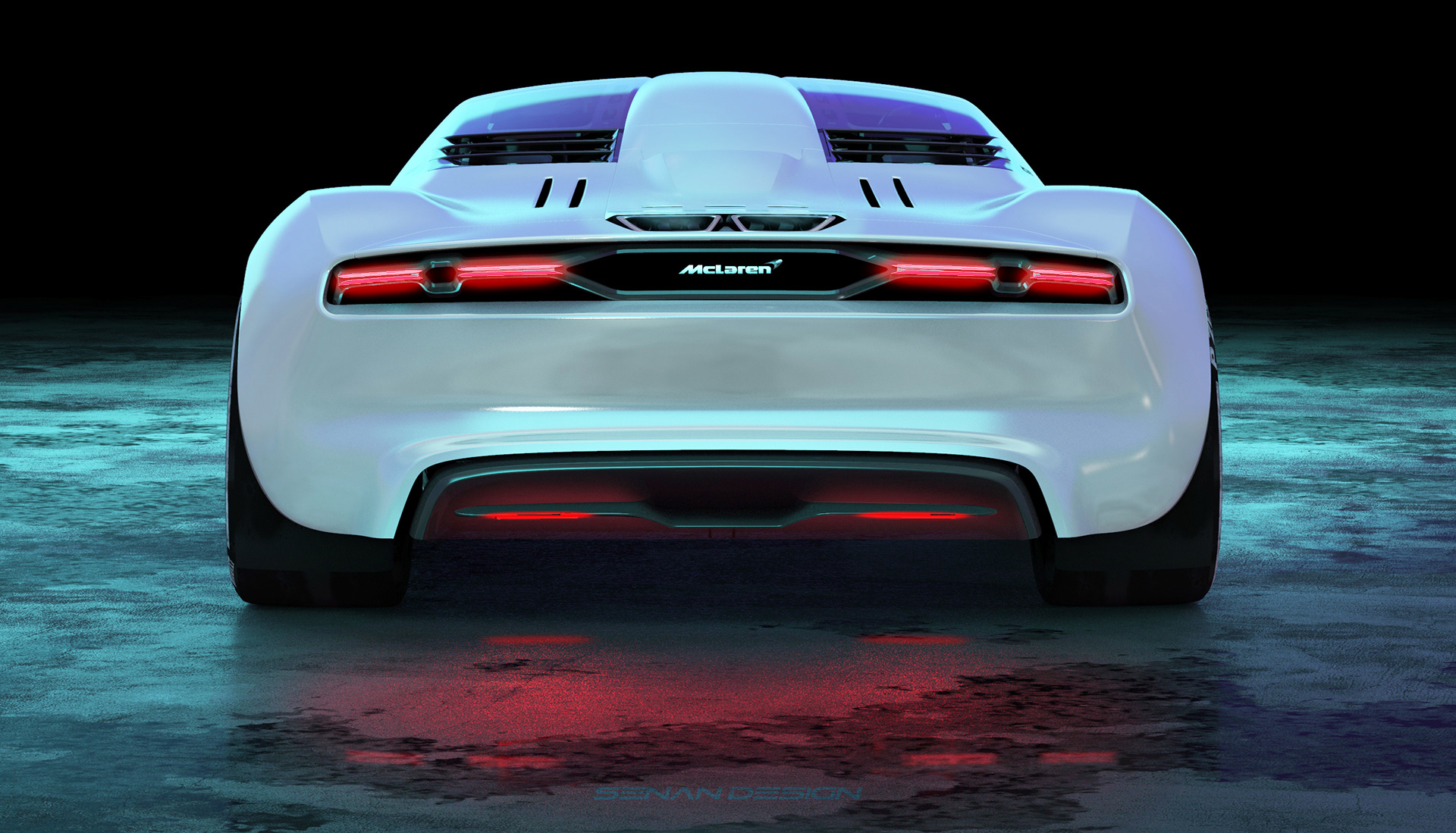 McLaren Bruce Study By Professional Car Designer Would Be The Perfect F1 Successor