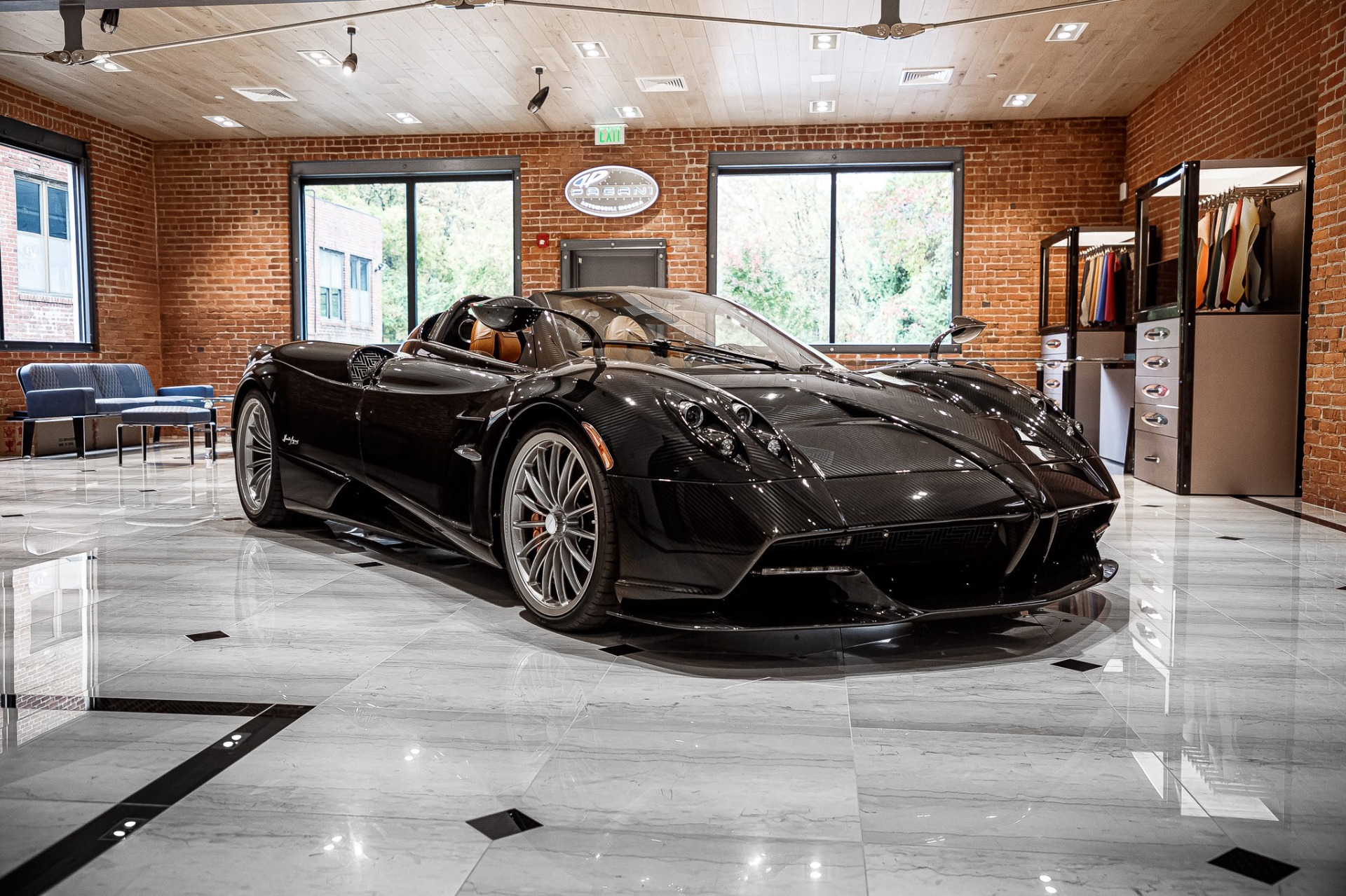 Stimulate The Economy With This Gorgeous Carbon Fiber Pagani Huayra Roadster