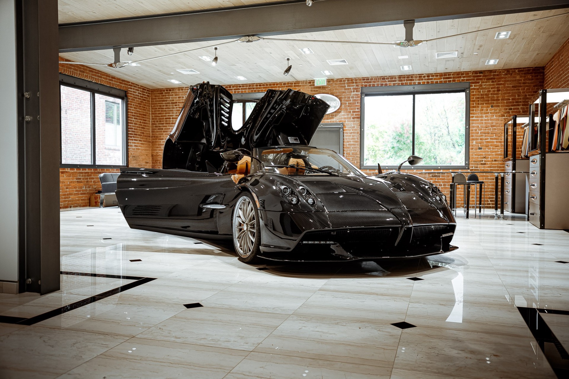 Stimulate The Economy With This Gorgeous Carbon Fiber Pagani Huayra Roadster