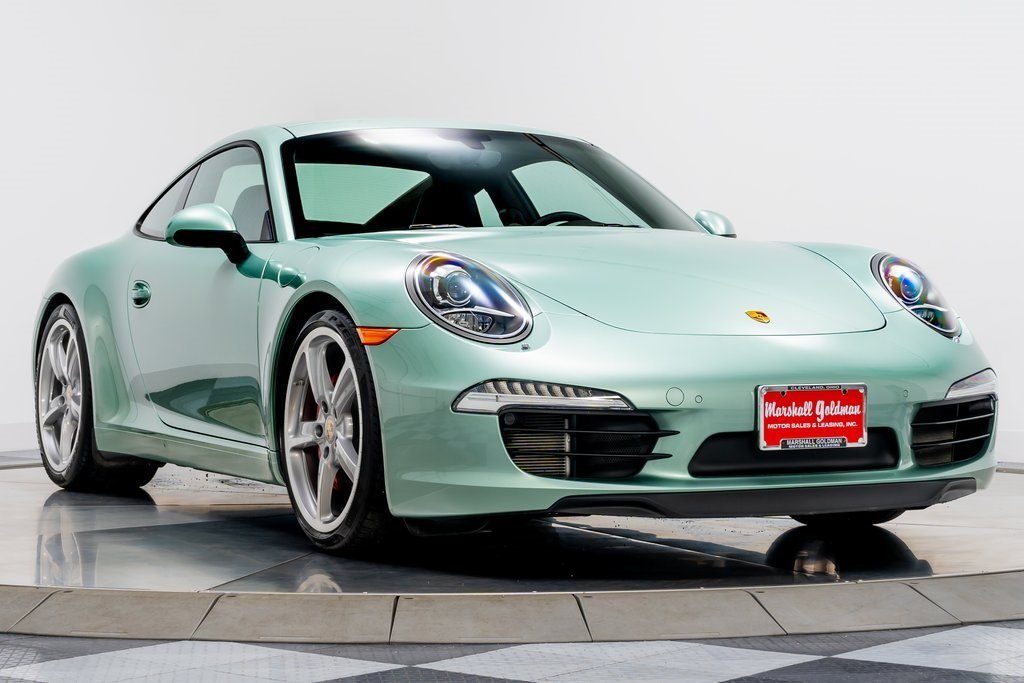 This 2012 Porsche 911 Carrera S Has The Same Radium Green Paint As The 356  | Carscoops