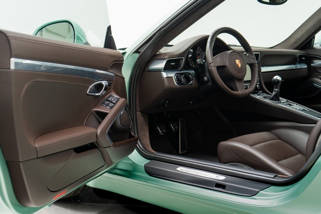 This 2012 Porsche 911 Carrera S Has The Same Radium Green Paint As The 356
