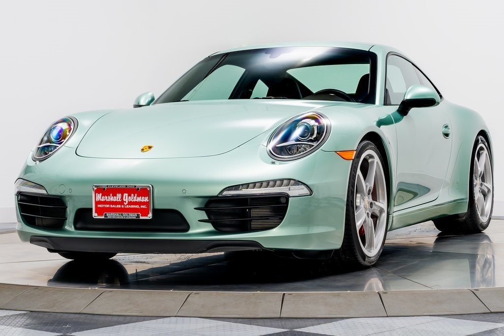 This 2012 Porsche 911 Carrera S Has The Same Radium Green Paint As The 356