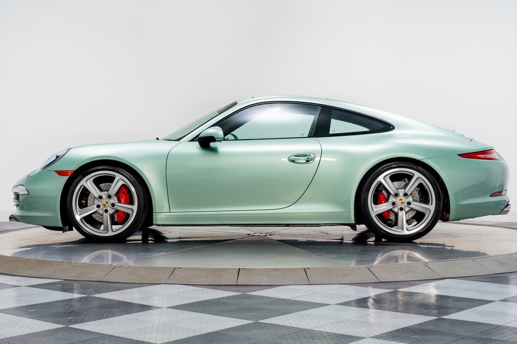 This 2012 Porsche 911 Carrera S Has The Same Radium Green Paint As The 356